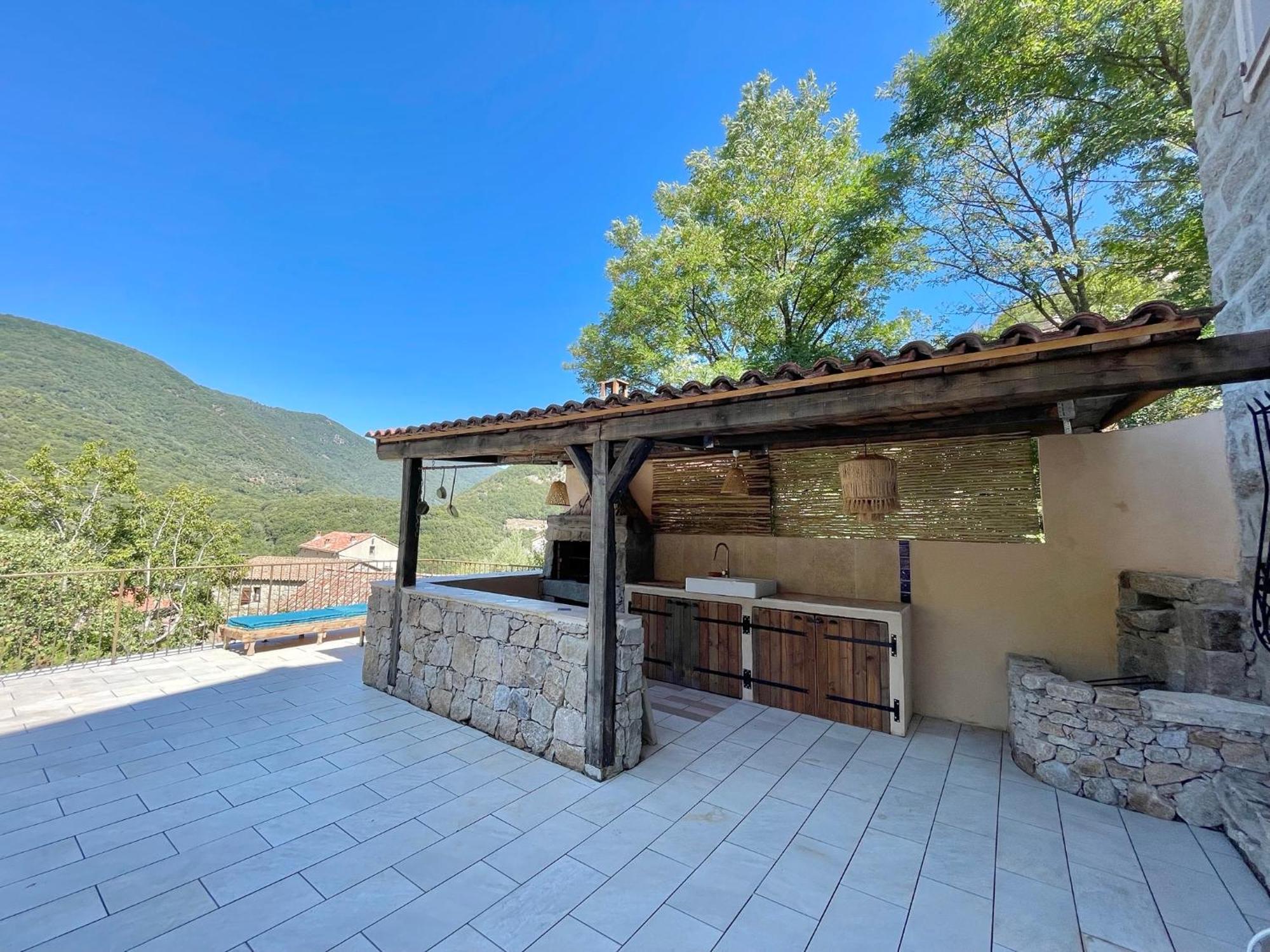 Casa Arena Authentique Maison De Village Avec Piscine Au Coeur De L'Alta Rocca - Zoza 외부 사진