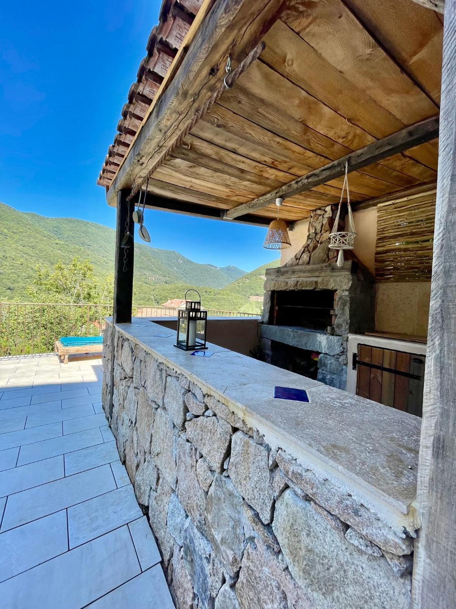 Casa Arena Authentique Maison De Village Avec Piscine Au Coeur De L'Alta Rocca - Zoza 외부 사진