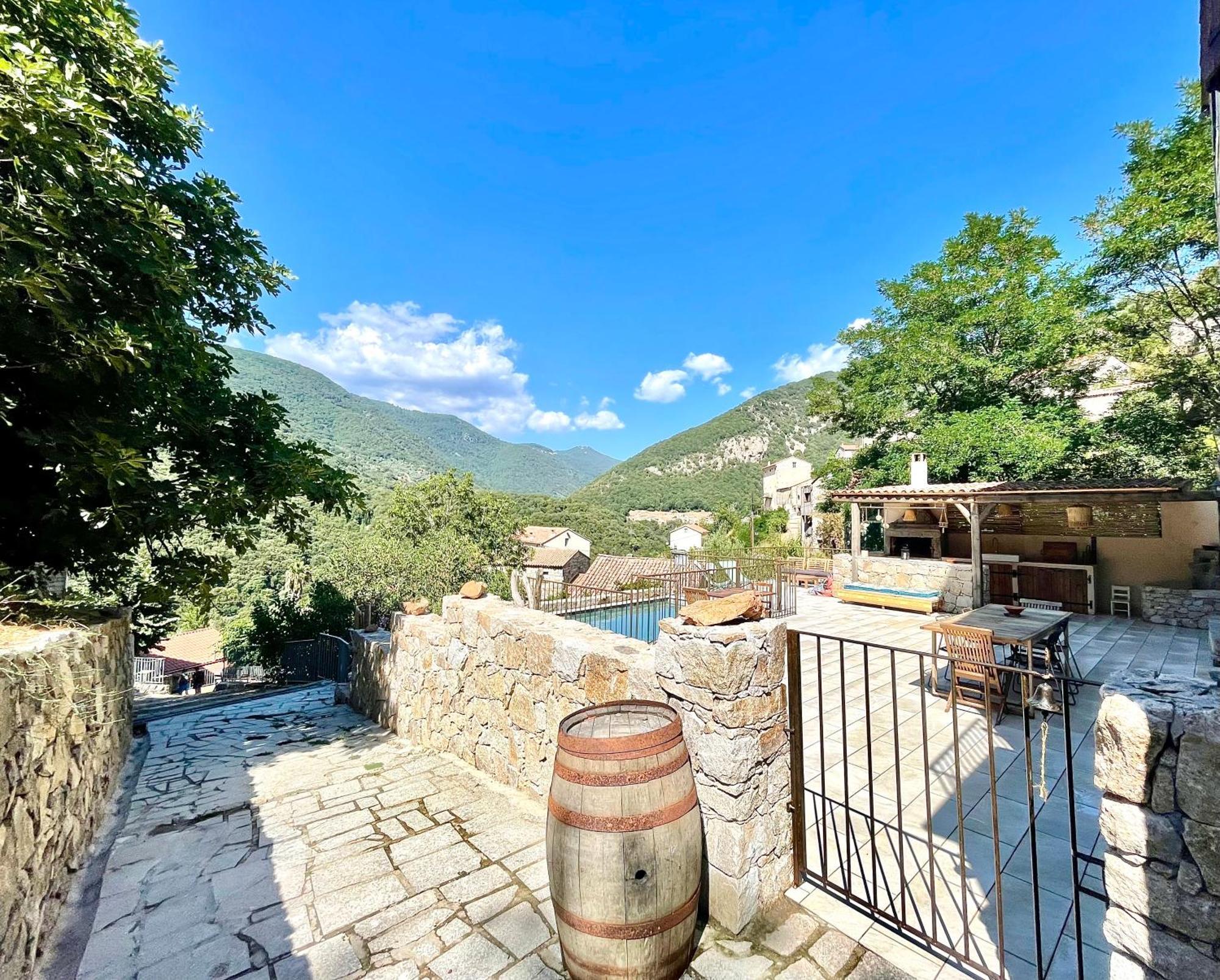 Casa Arena Authentique Maison De Village Avec Piscine Au Coeur De L'Alta Rocca - Zoza 외부 사진