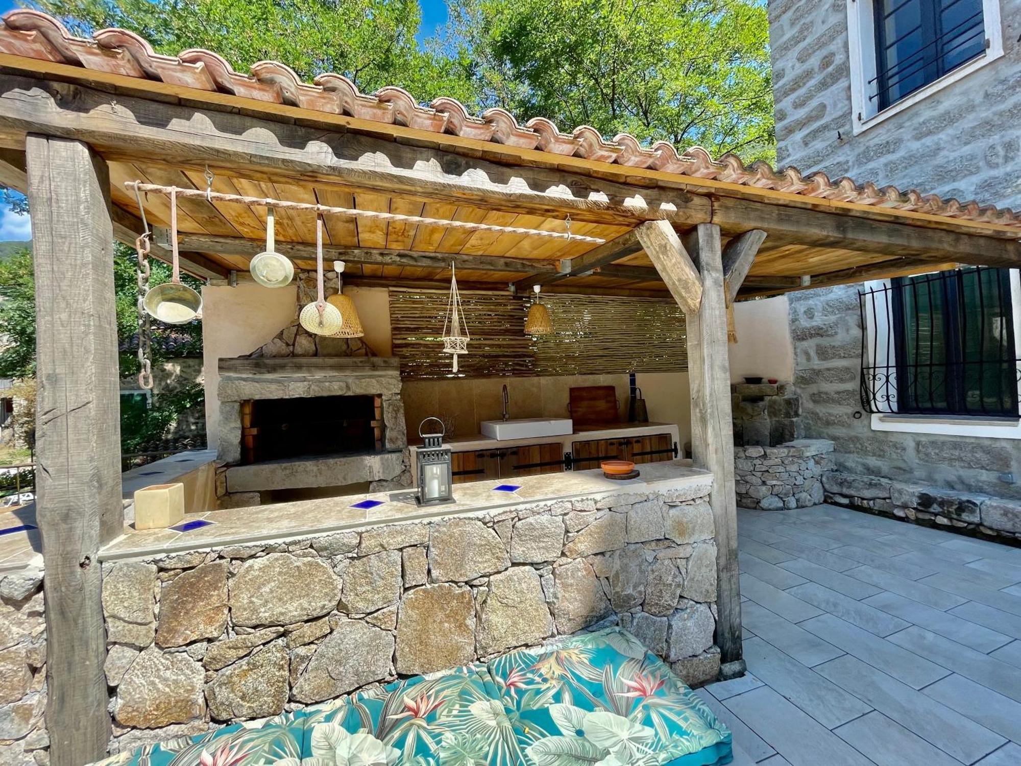 Casa Arena Authentique Maison De Village Avec Piscine Au Coeur De L'Alta Rocca - Zoza 외부 사진