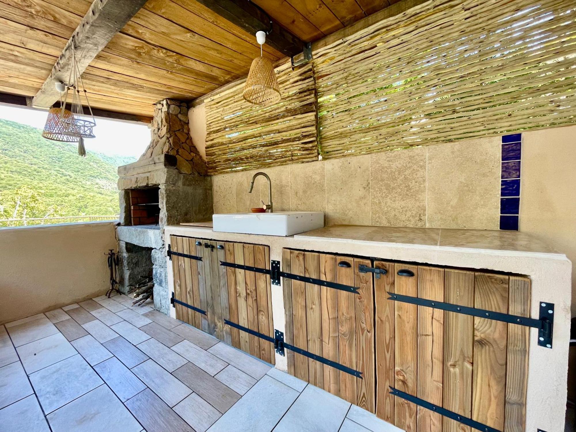 Casa Arena Authentique Maison De Village Avec Piscine Au Coeur De L'Alta Rocca - Zoza 외부 사진