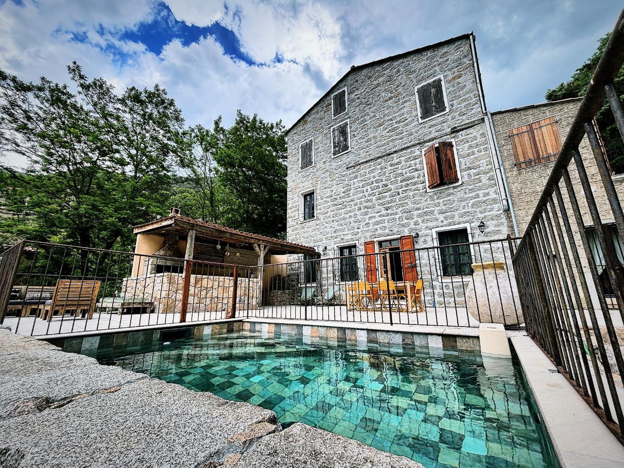 Casa Arena Authentique Maison De Village Avec Piscine Au Coeur De L'Alta Rocca - Zoza 외부 사진