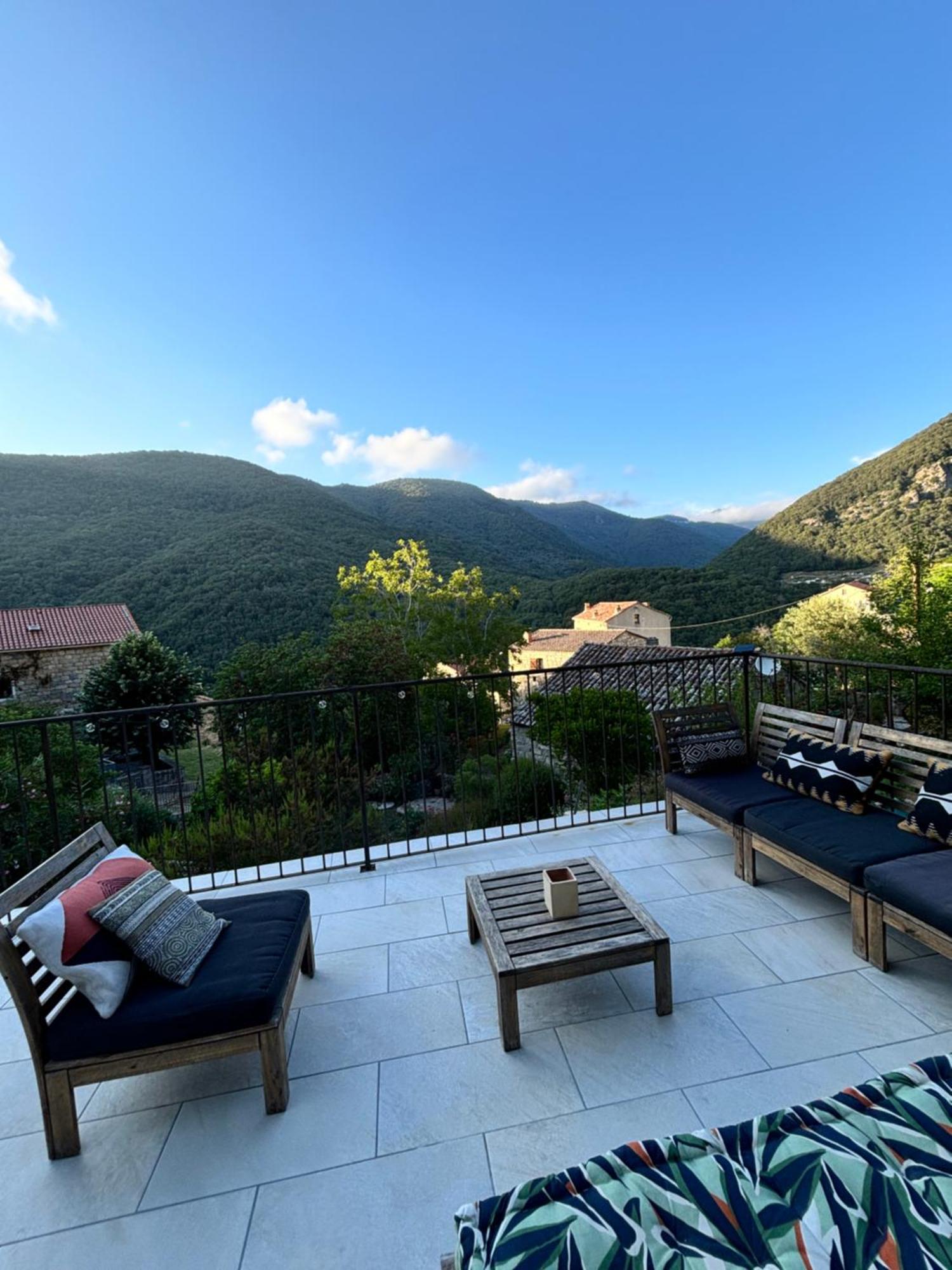 Casa Arena Authentique Maison De Village Avec Piscine Au Coeur De L'Alta Rocca - Zoza 외부 사진