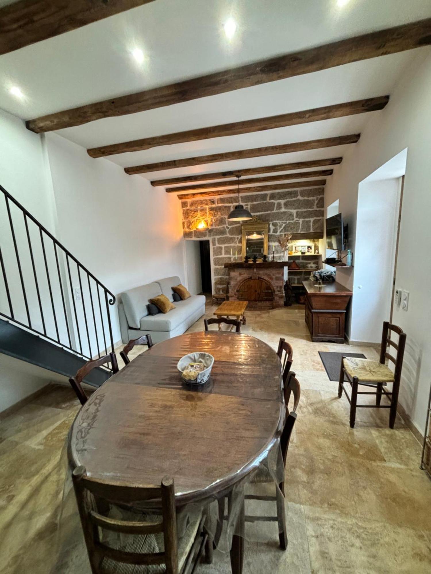 Casa Arena Authentique Maison De Village Avec Piscine Au Coeur De L'Alta Rocca - Zoza 외부 사진