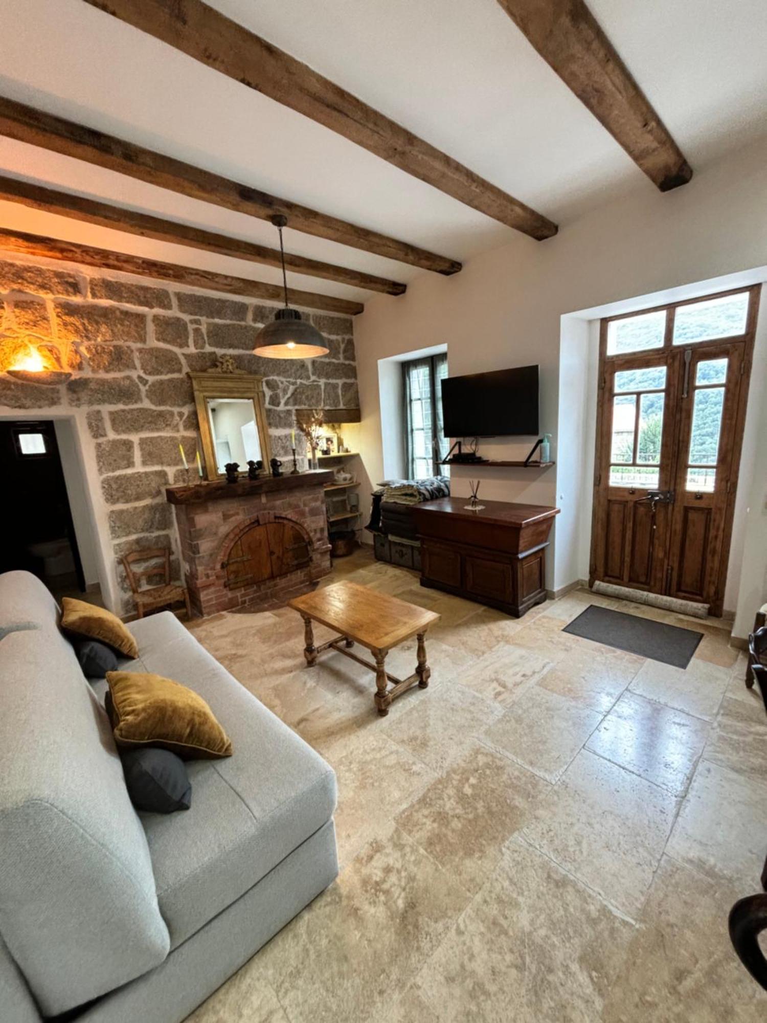 Casa Arena Authentique Maison De Village Avec Piscine Au Coeur De L'Alta Rocca - Zoza 외부 사진